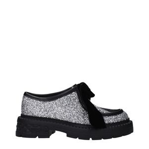 Jimmy Choo Gray Plastic Slip-On Men's Loafers